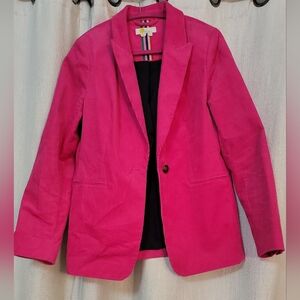 Boden Women's Hot Pink Corduroy Blazer